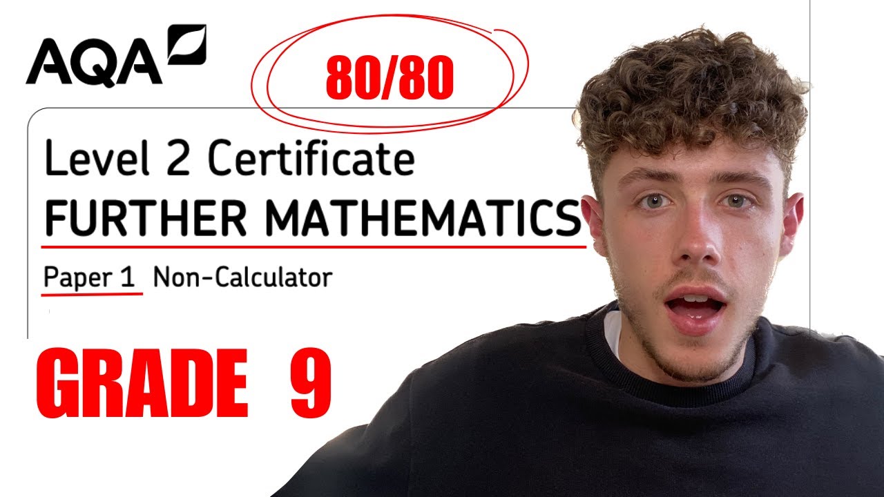 GCSE Further Maths AQA Paper 1 in 20 Minutes!| How to get a Grade 9