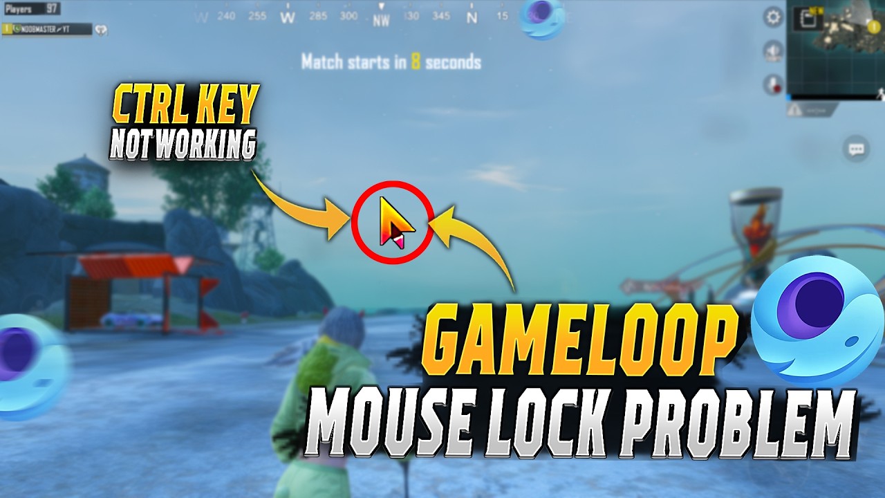 Решение проблемы блокировки мыши в Gameloop | Неработающая клавиша CTRL в эмуляторе PUBG Mobile (...