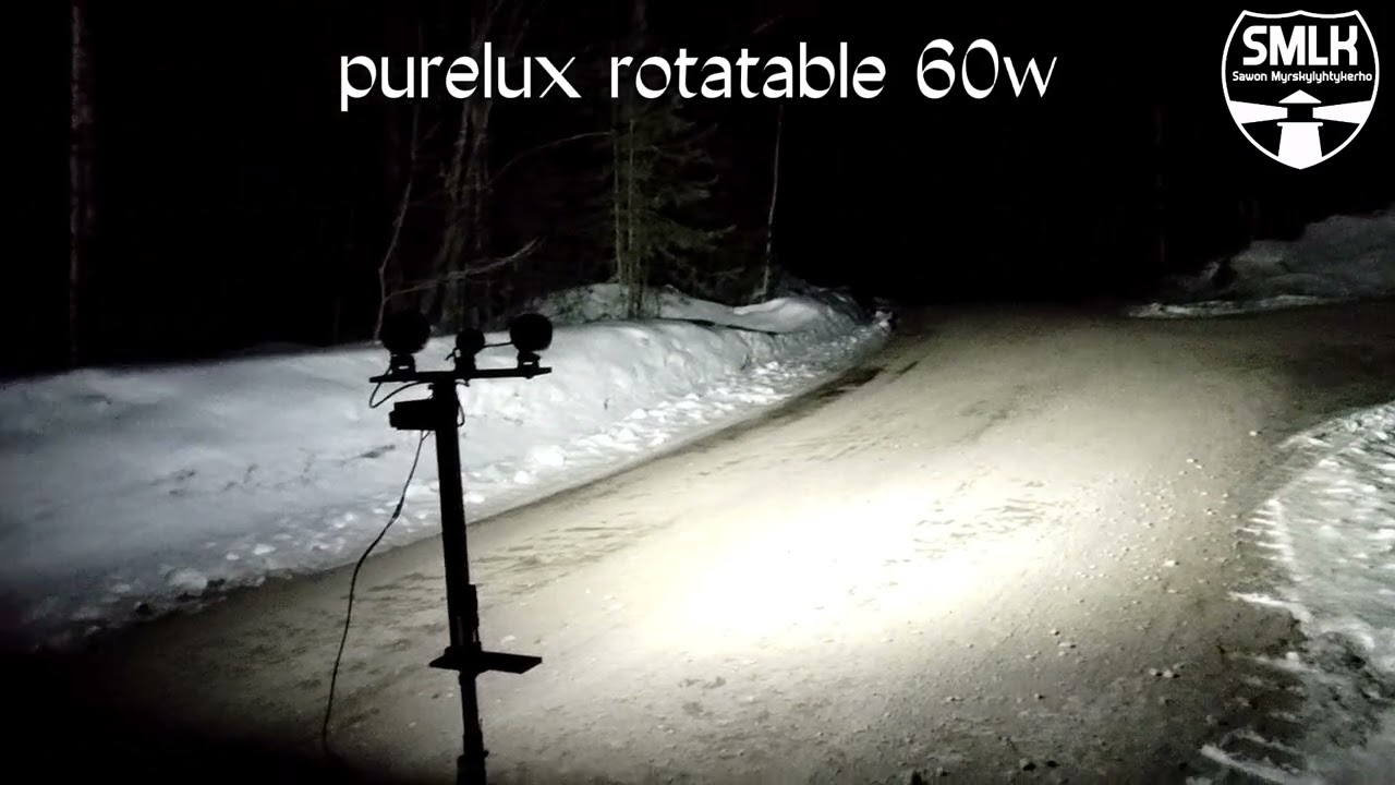 purelux rotatable 10/40/60w ty&ouml;valo