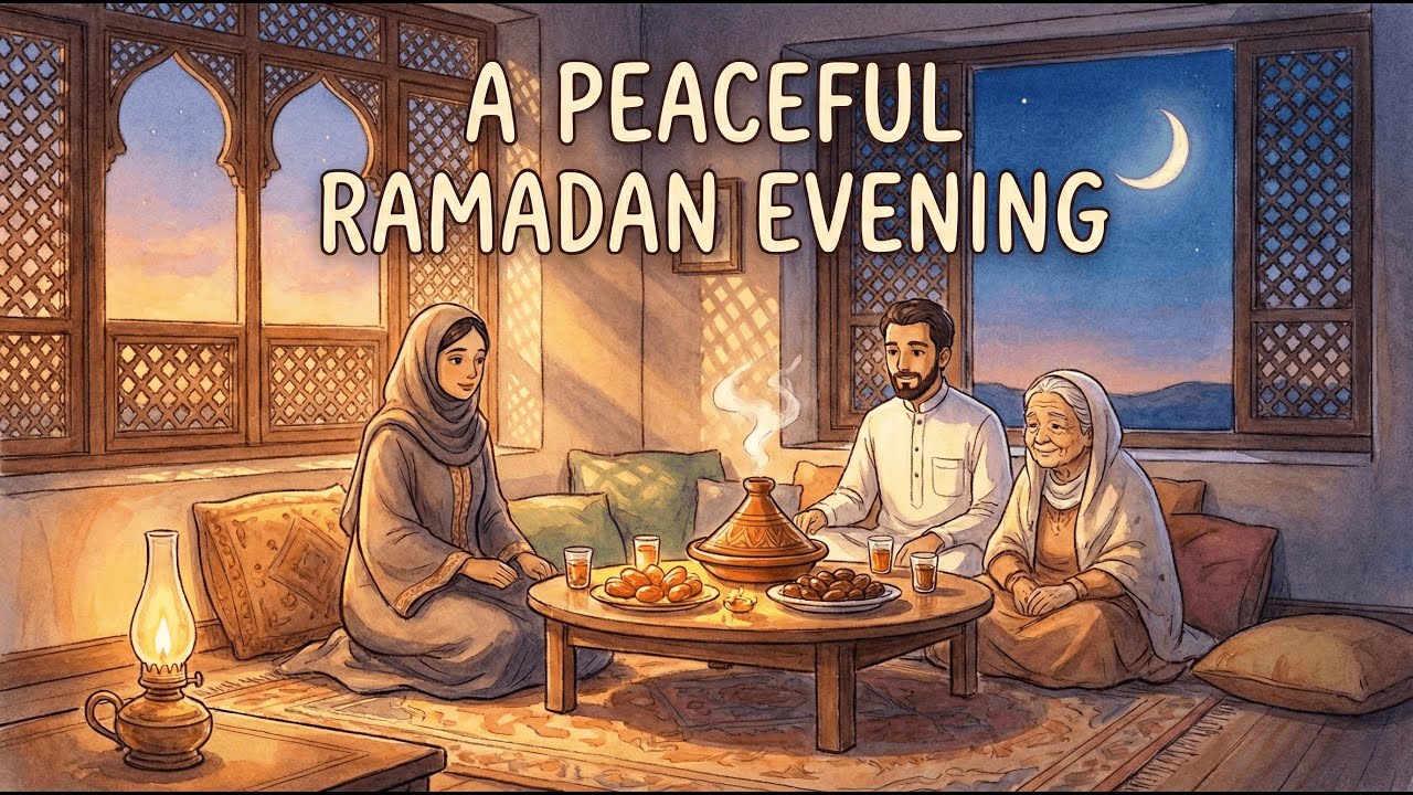 Peaceful & Cozy: What a Muslim Family’s Ramadan Day Looks Like (Animated)