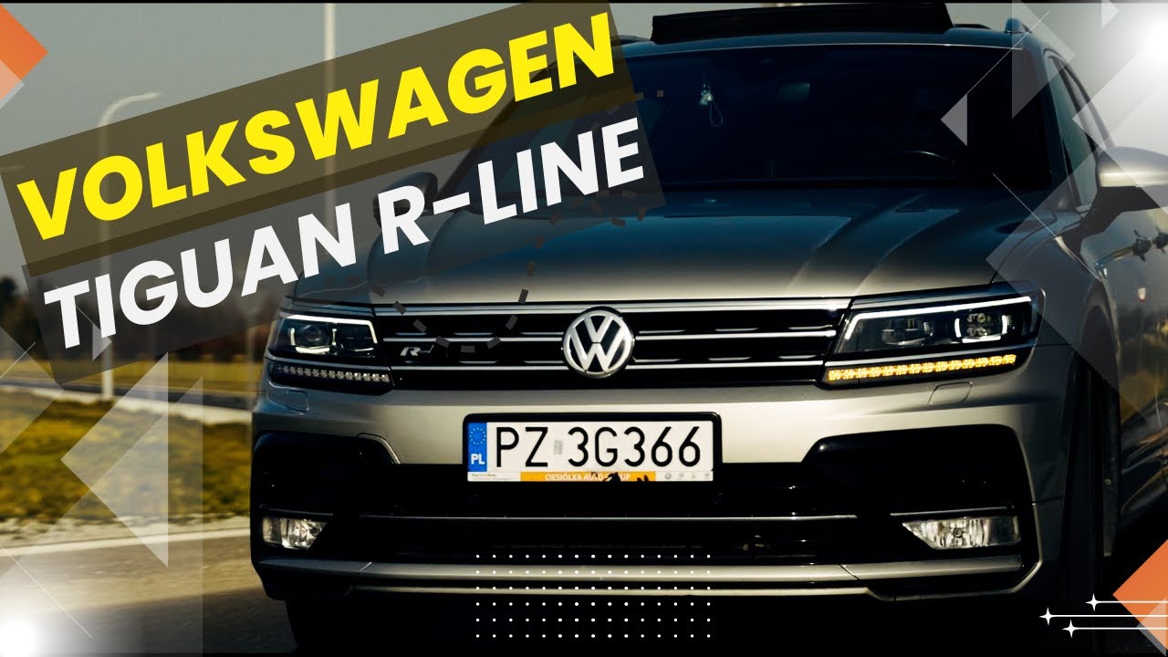 Volkswagen Tiguan R-Line: odkrywamy zalety 2.0 TSI i napędu 4x4 🔍🚗 #volkswagentiguan #rline #suv