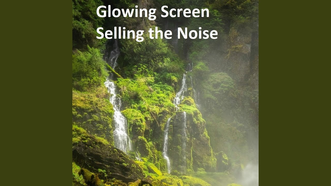 Glowing Screen Selling the Noise
