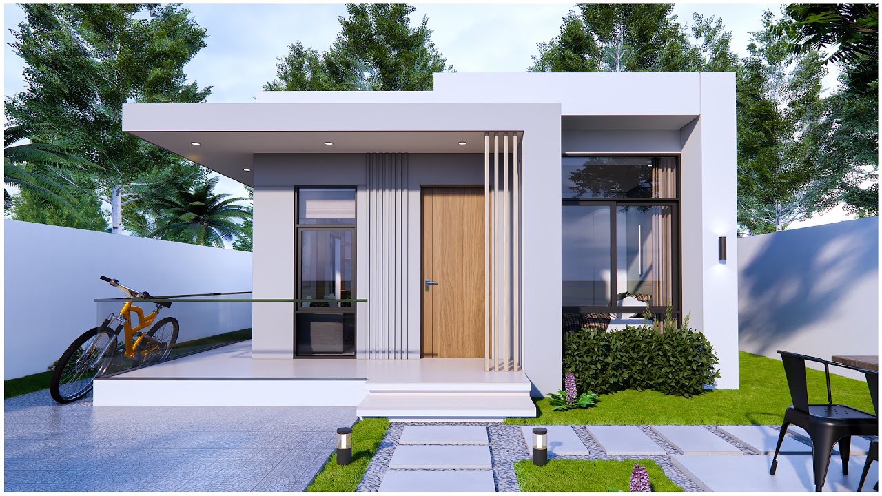 Modern Tiny House |  5.6m x 6m (33sqm) | Simple life with tiny house