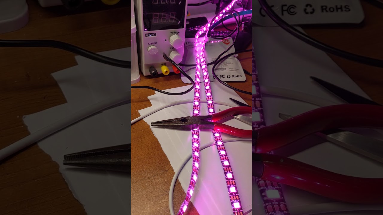 Demonstrating dog ramp lights