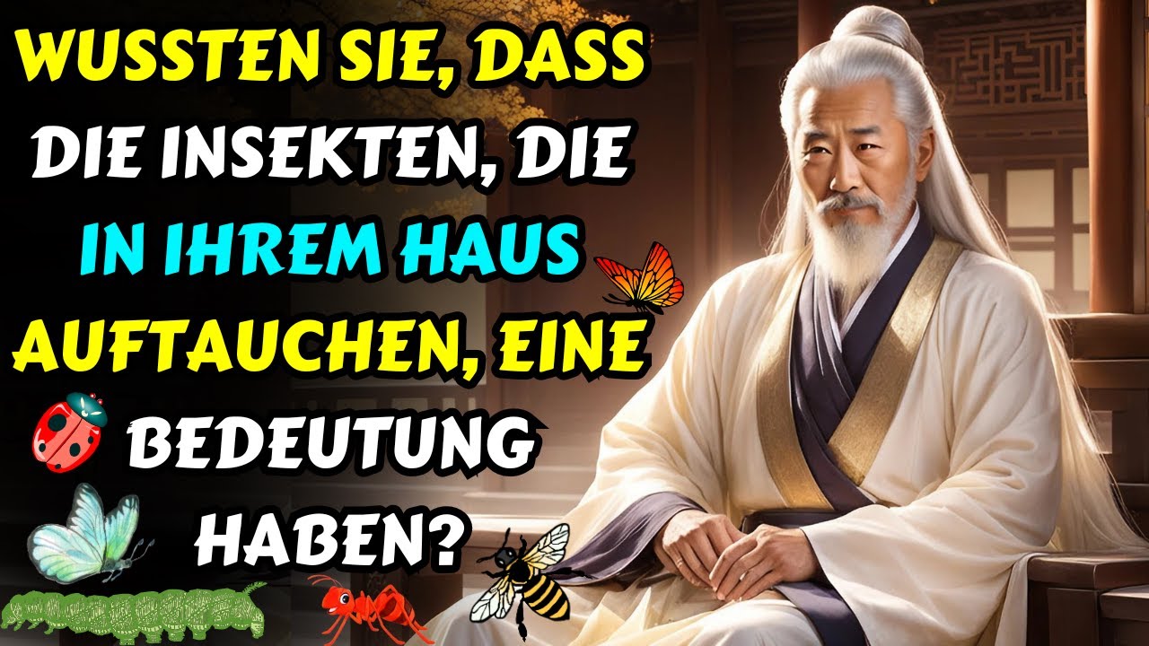 Wussten Sie, dass Insekten, die in Ihrem Zuhause auftauchen, eine spirituelle Bedeutung haben?