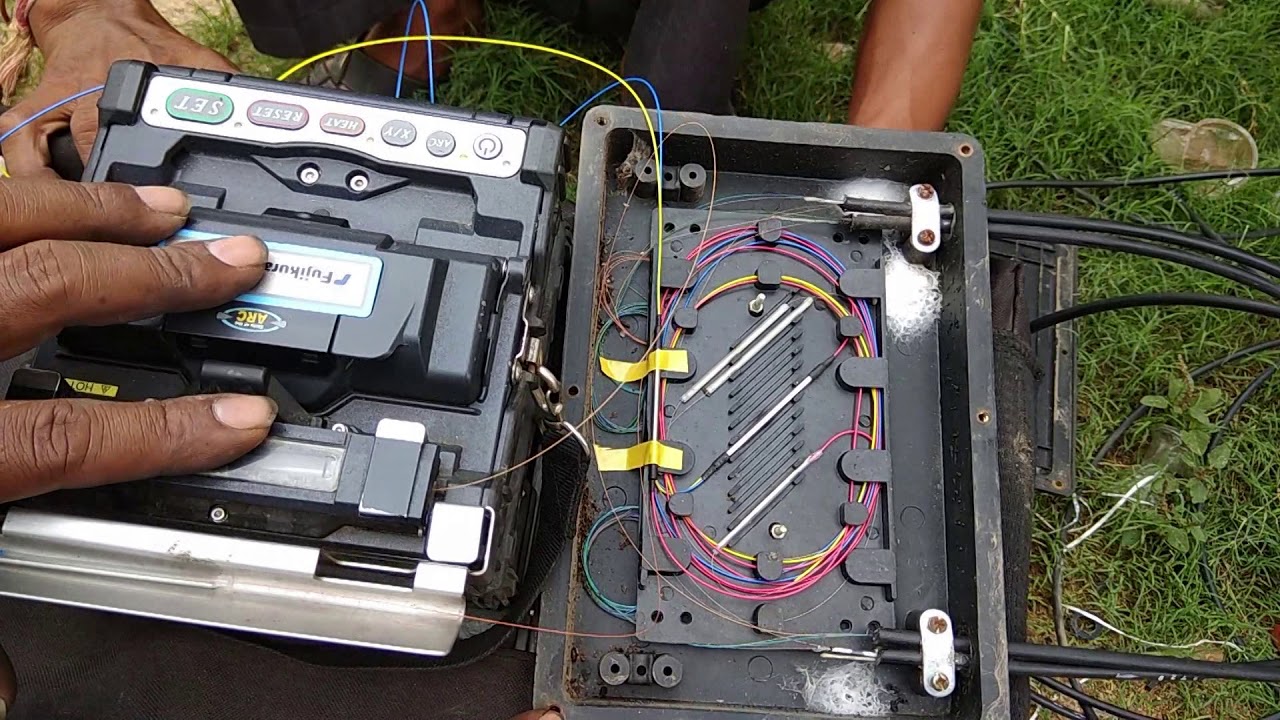 how to join optical fiber