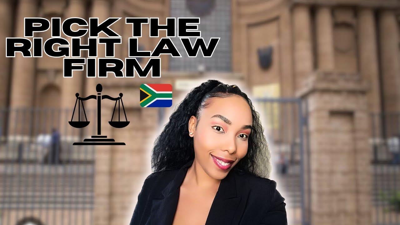 HOW TO choose a law firm to serve your Articles of Clerkship 🇿🇦 ⚖️ | Law Graduate | South Africa