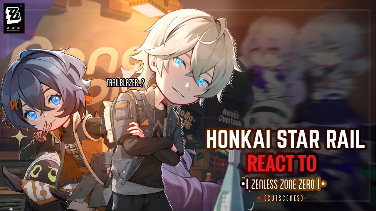 ✴️✨ Реакция Honkai Star Rail на Zenless Zone Zero [Часть 1/?] || Gacha Club || Катсцены