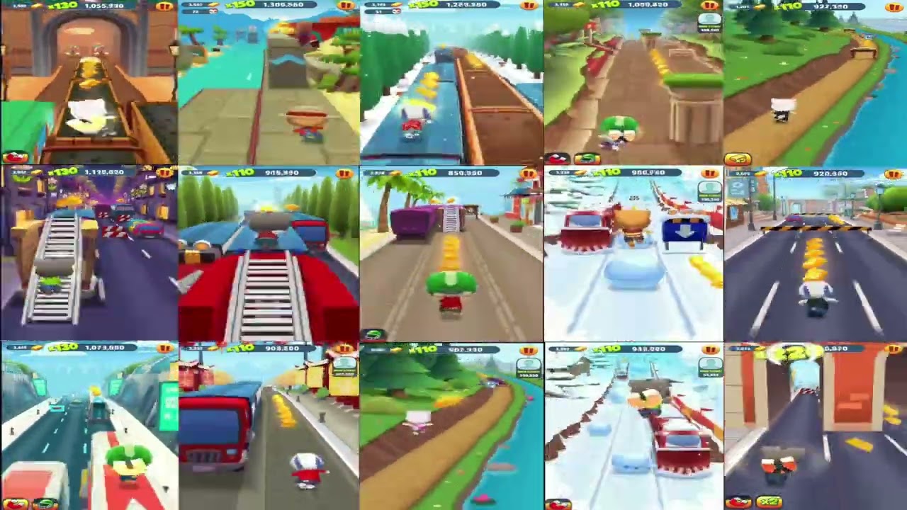 Talking Tom Gold Run Backwards all 15 characters 2