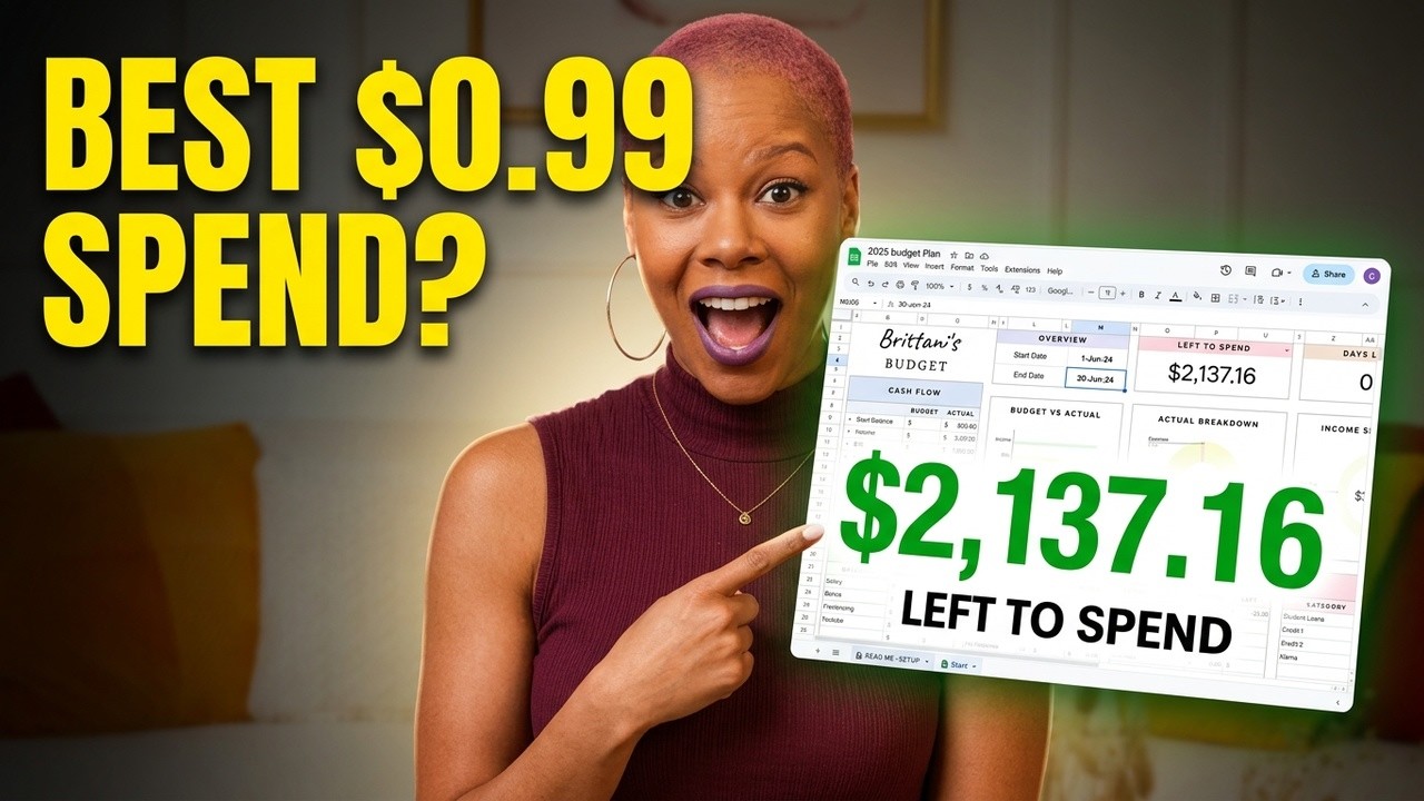 Testing a $0.99 Budget Calculator from Etsy | 2025 Budget Planner Review