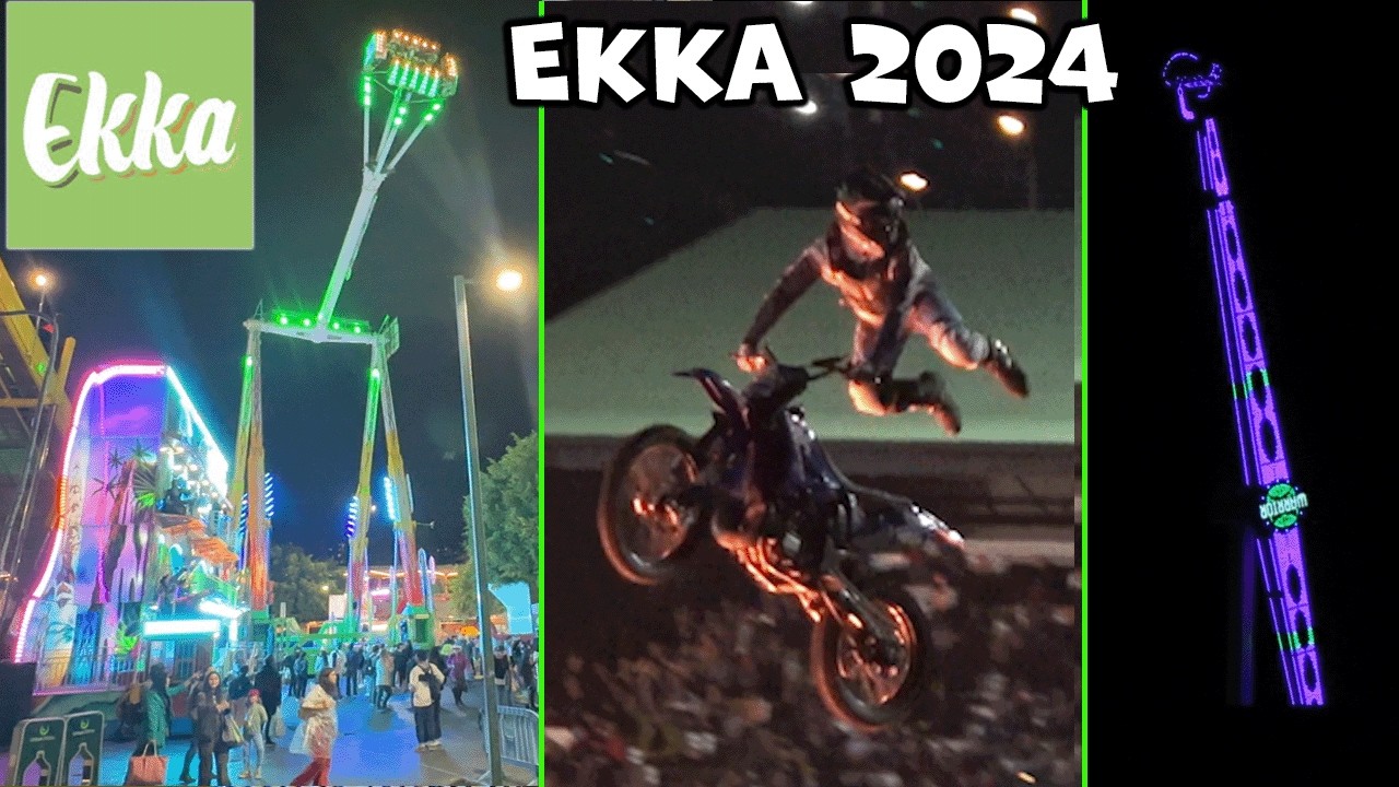 Посещение Ekka 2024! Аттракционы, аттракционы, шоу и многое другое! | Brisbane Royal Show