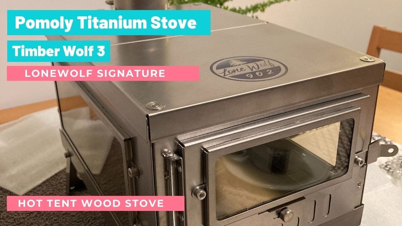 Pomoly Timber Wolf 3 - Titanium Stove