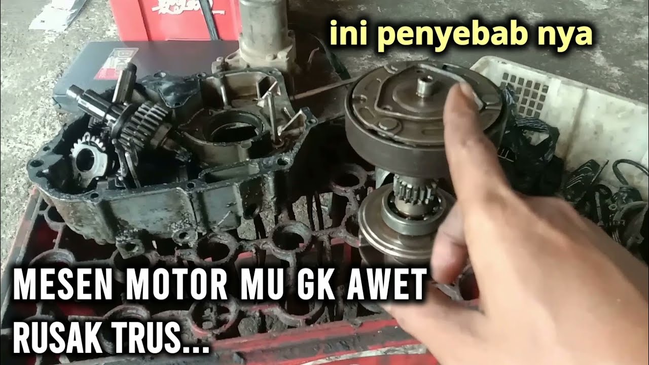Mesen motor ini gk awet Rusak trus ini penyebab nya ( SUPRA - GRAND