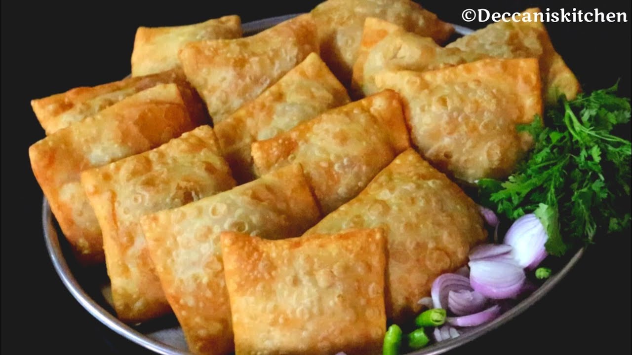 Лухми (Дум ке Киме ки Лухми) Рецепты закусок Хайдарабади / Deccani Luqmi