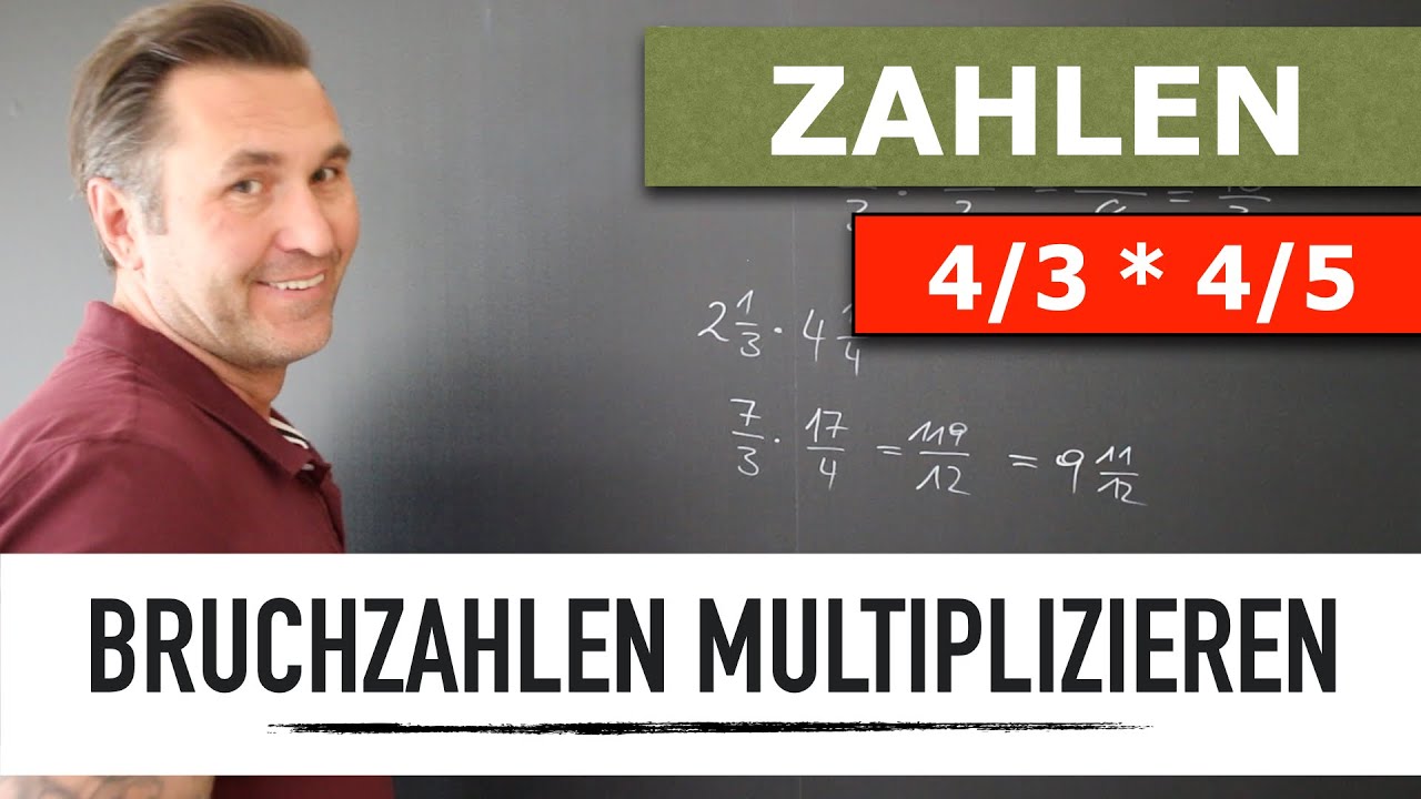 Multiplikation von Bruchzahlen | Bruchzahlen Multiplizieren | Unechter Bruch | Gemischter Bruch