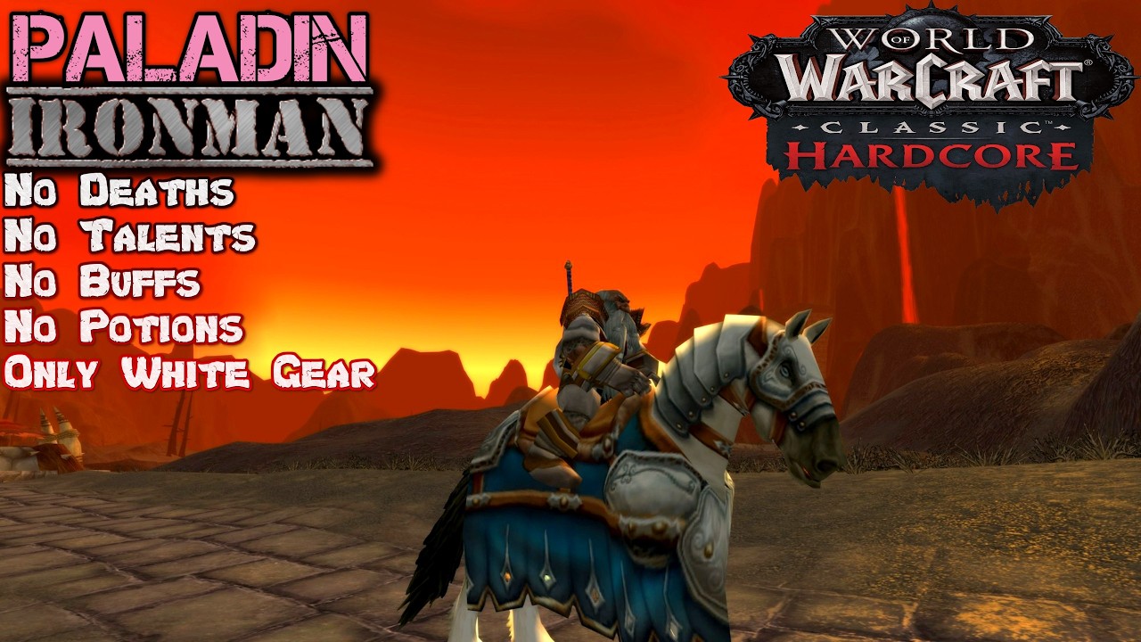The Ironman Challenge - Dwarf Paladin - Classic Warcraft - Ep.181