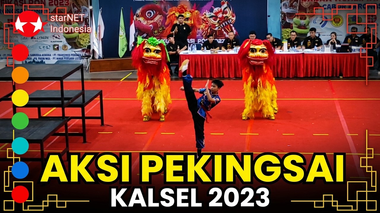 Atraksi Pekingsai Provinsi Kalimantan Selatan #pekingsai