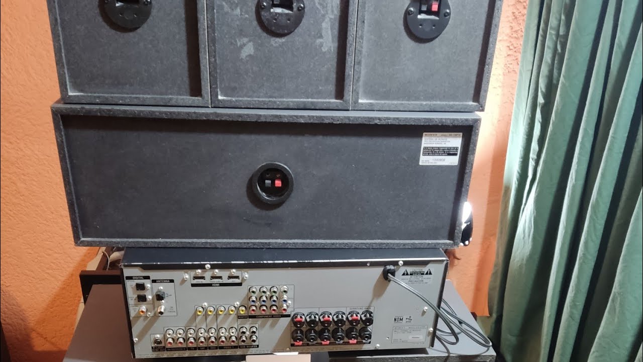 Parte posterior Sony Muteki HT-DDW1600