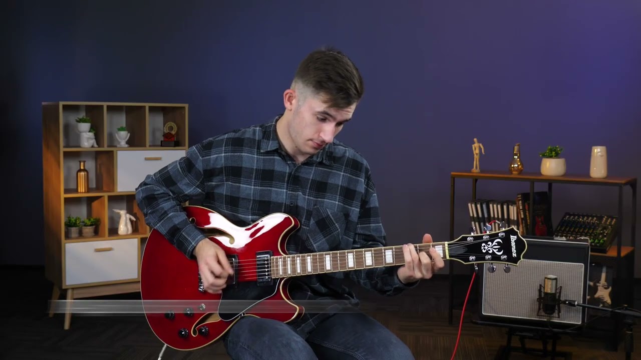 Полуакустическая гитара Ibanez AS73