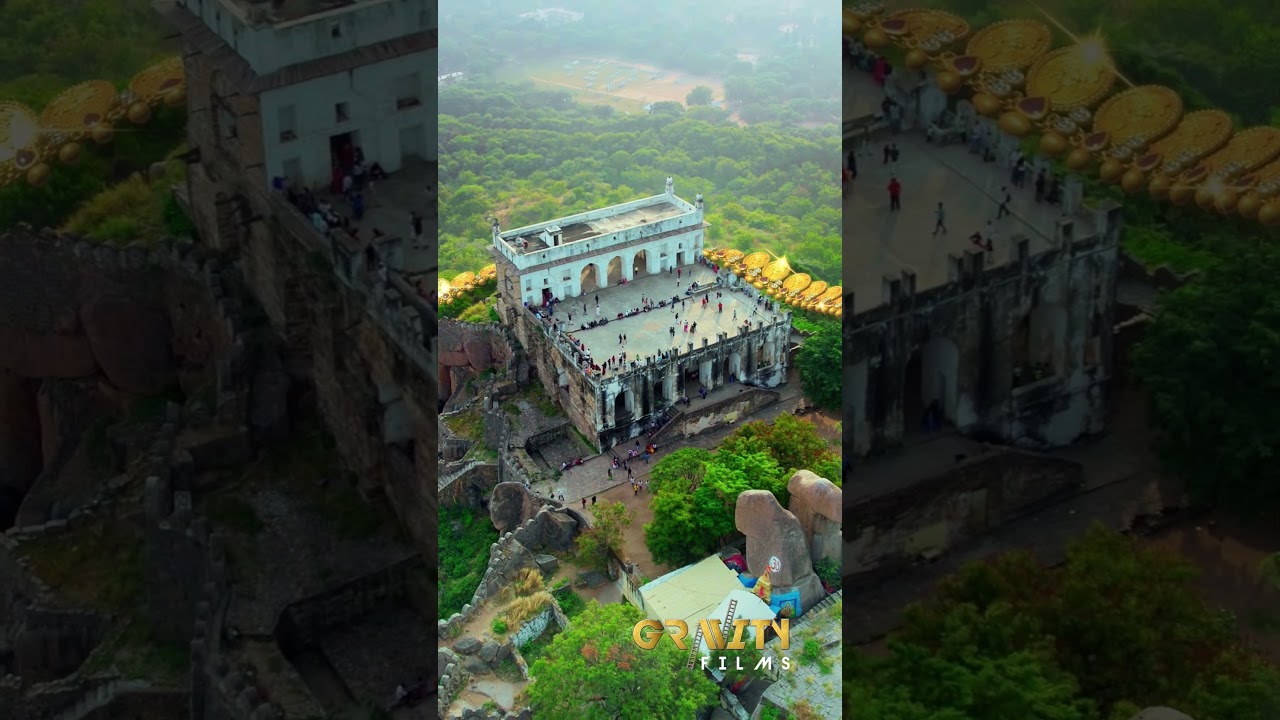 Gravity Films' 3D promo for CMR Legacy Of Jewellery at iconic Golconda Fort in a digital necklace.