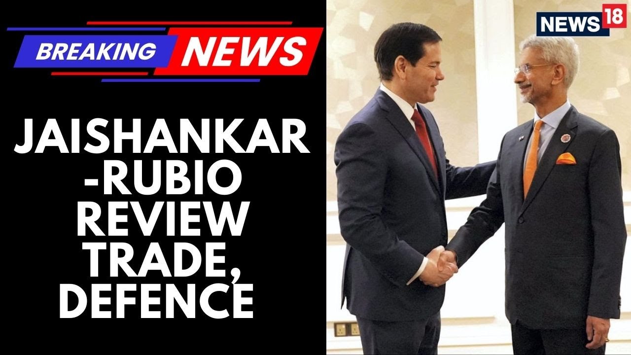 India US Trade Talks | India, US Review Trade, Defence Ties In S Jaishankar-Marco Rubio Call| News18