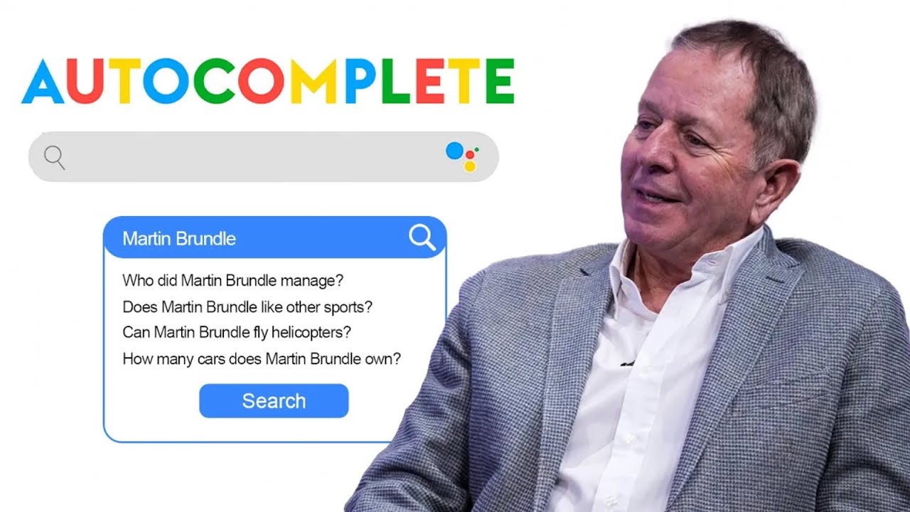 Martin Brundle answers the MOST searched questions! 💭 | Autocomplete challenge