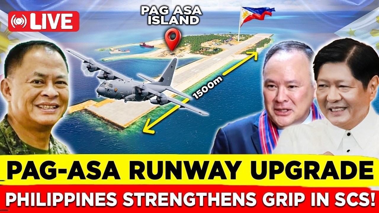Philippines Strengthens Grip in South China Sea with Pag-asa Runway Upgrade