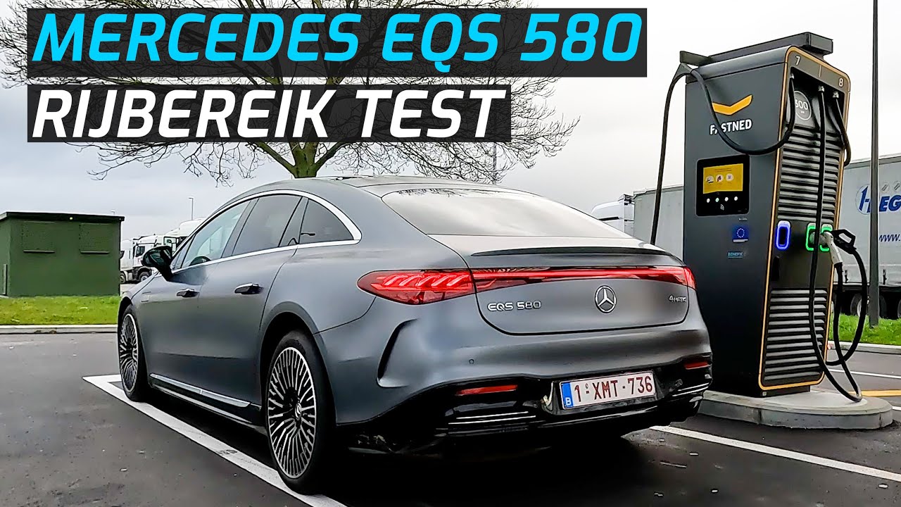 MERCEDES EQS 580 4MATIC RIJBEREIK TEST (autosnelweg en stad)