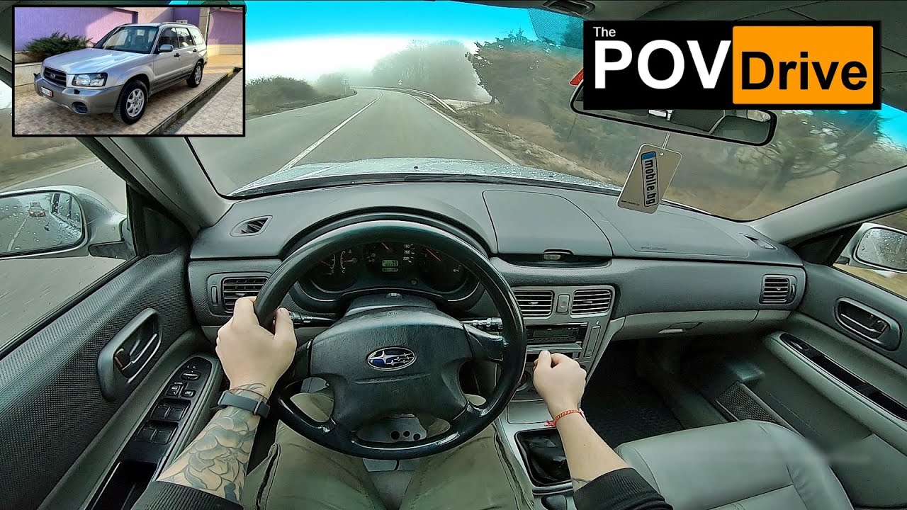 2003 Subaru Forester 2.0X AWD | POV Test Drive