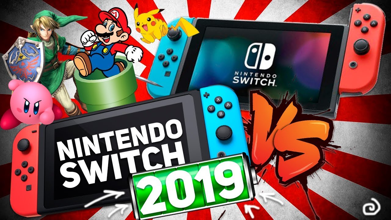 NINTENDO SWITCH 2019: СРАВНЕНИЕ и ОБЗОР. У КОГО БАТАРЕЙКА БОЛЬШЕ?