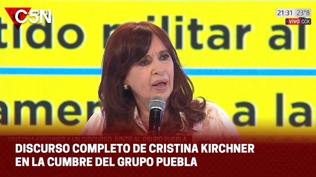 El discurso completo de CRISTINA KIRCHNER en el III FORO MUNDIAL de DERECHOS HUMANOS