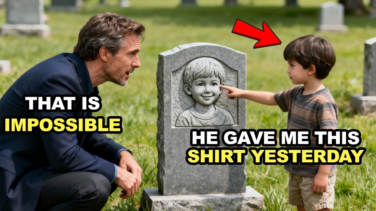 “SIR, YOUR SON GAVE ME THIS T-SHIRT,” A BOY SAYS — THE MILLIONAIRE COLLAPSES ON THE SPOT