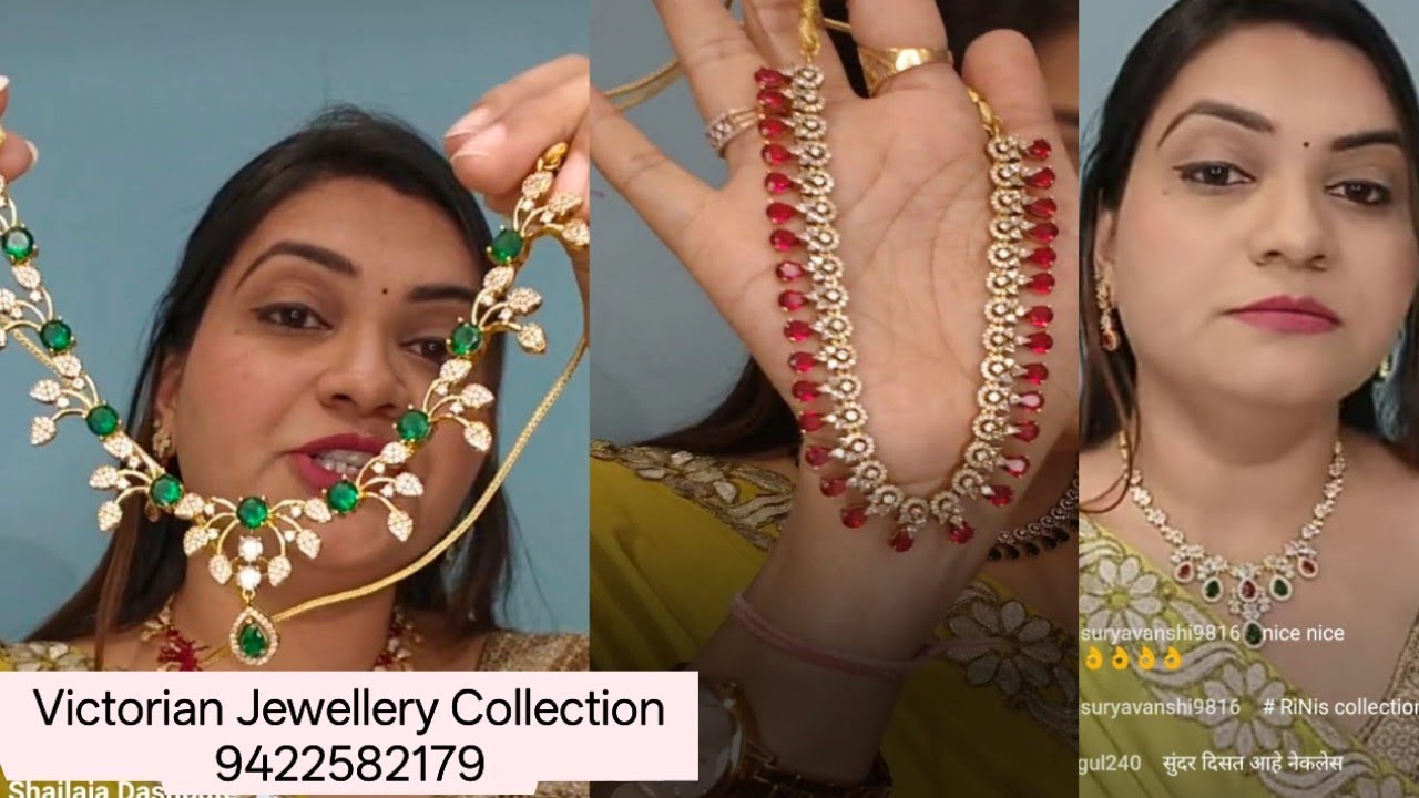 Victorian Jewellery collection RiNi's Collection is live! 9422582179.