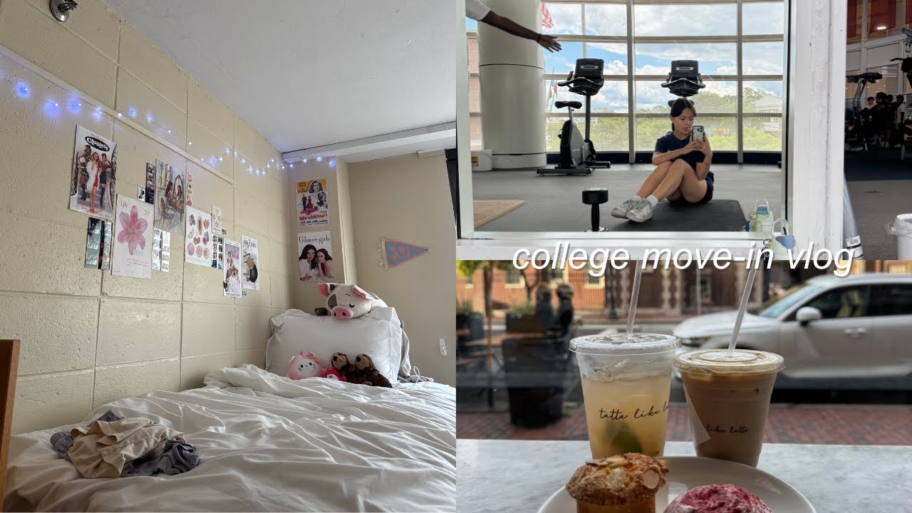 COLLEGE MOVE-IN VLOG: freshman @ boston university