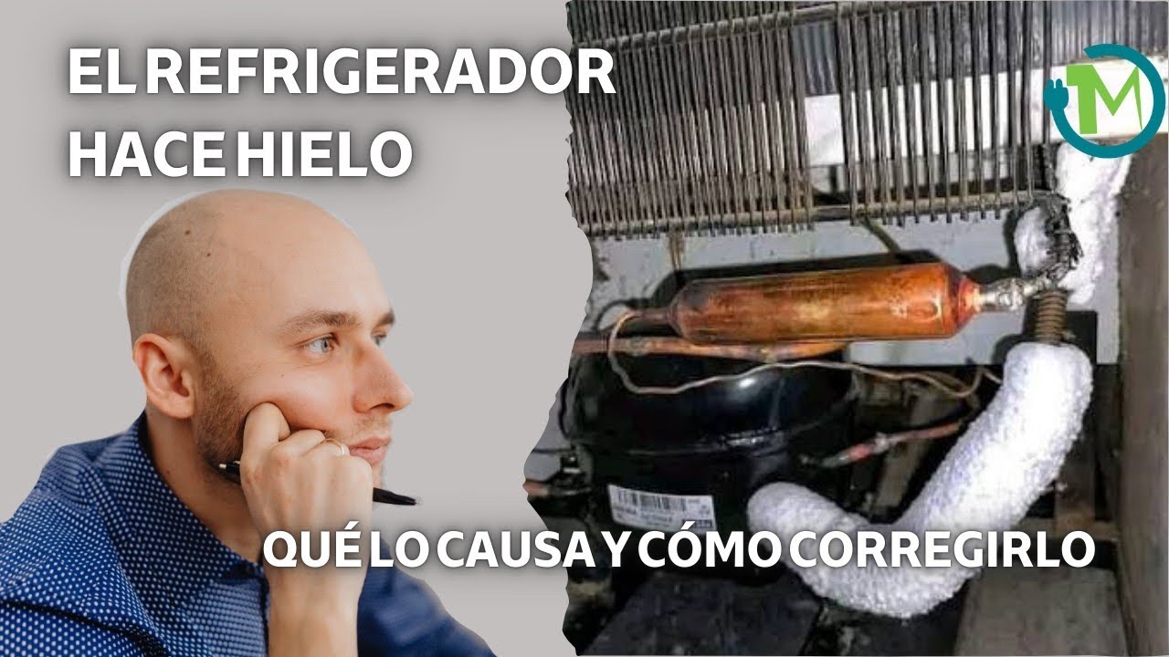El Refrigerador hace Hielo en la Parte Trasera: qué lo Causa y Cómo Corregirlo