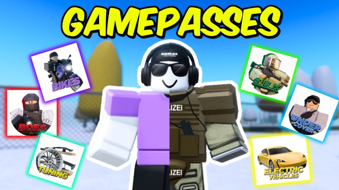 I Used Every GAMEPASS In EMERGENCY HAMBURG 🚨🔥