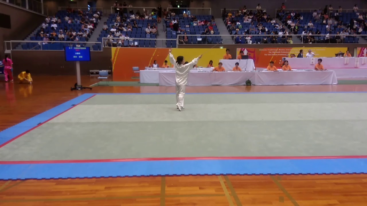 2018,8,12　武当丹剣自選　Wudang sword　中国传统武术国际交流比赛　中国伝統武術国際交流大会