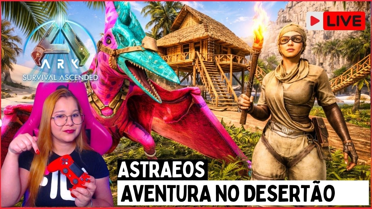 🔥ARK ASCENDED🔥 -  De repente Host solo 🏹🦖 !discord !servidor !pix