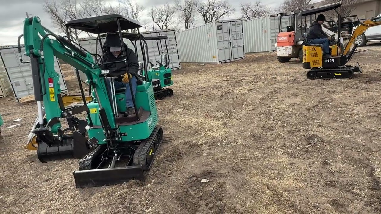 Lot 39-Unused 2026 CFG Industrial H15R Hydraulic Mini Excavator Selling at Auction