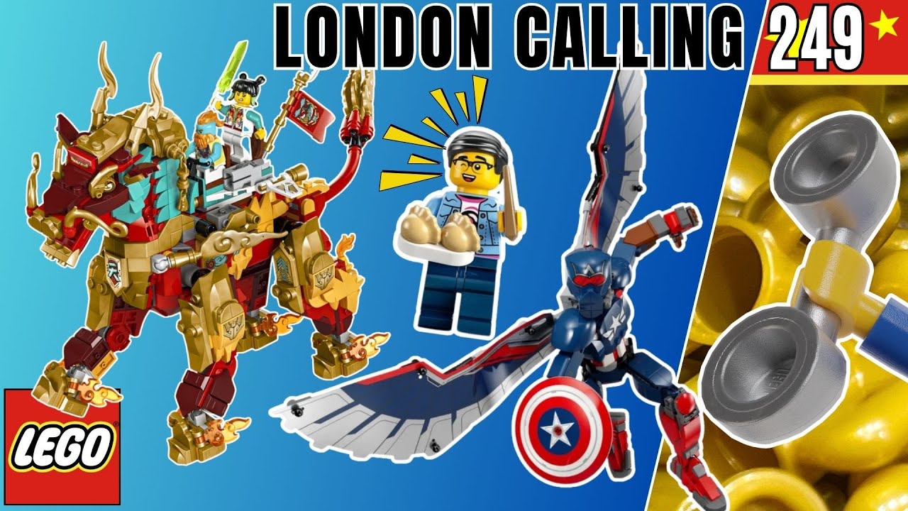 LONDON CALLING 249 LIVE LEGO PODCAST - MONKIE KID MYTHICAL CREATURES AND MECHS  REVEALED FOR 2025