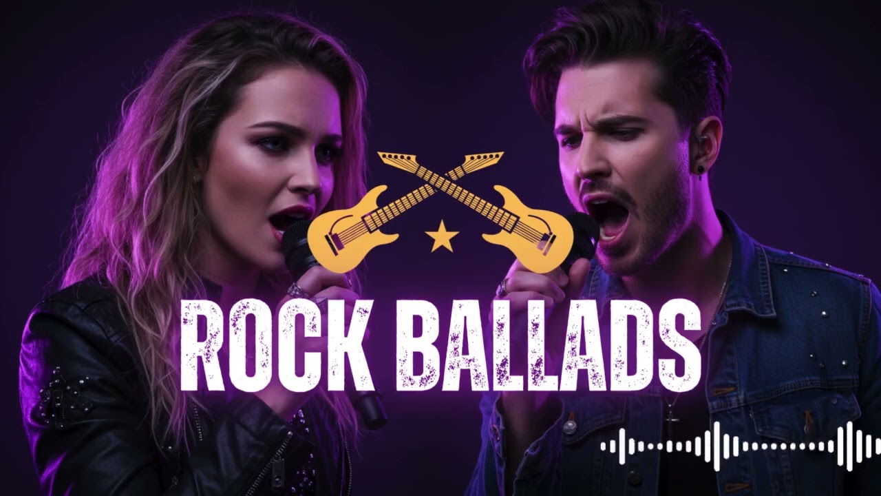 Best Rock Ballad Duet Male & Female Vocals 🎸 Emotional Love Songs