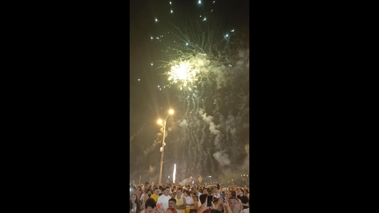 New Year 2026 celebration Encarnacion Paraguay