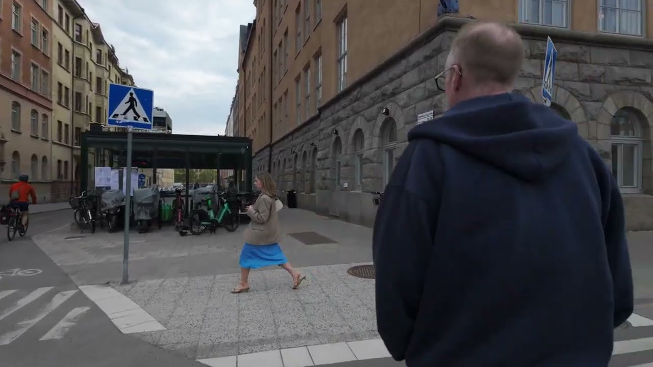 Sweden, Stockholm, walking around