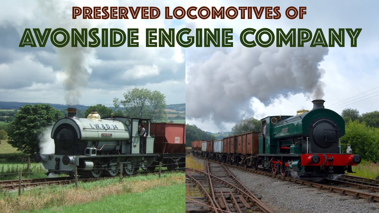 Preserved Steam Locomotives of the Avonside Engine Company