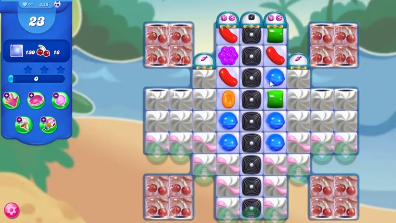 Candy Crush Saga LEVEL 435 NO BOOSTERS (new version)