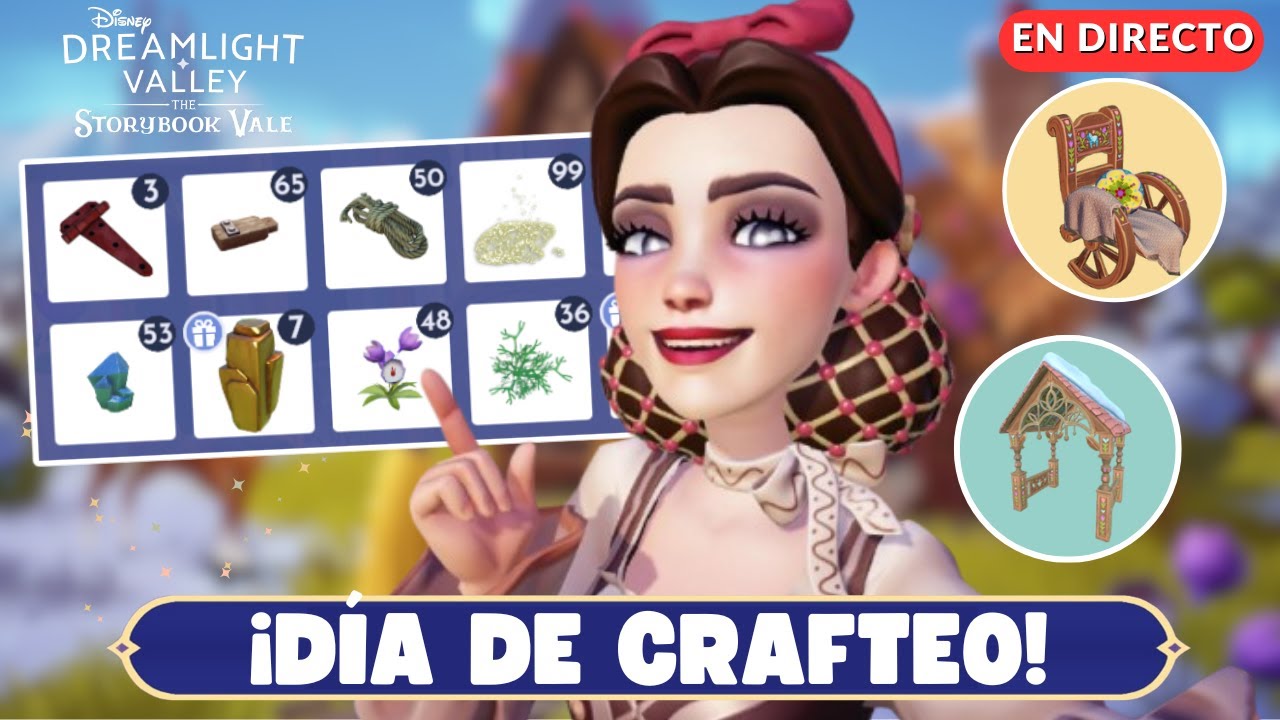 Fabricamos TODOS LOS MUEBLES de Lo Alpes y DESPU&Eacute;S MISIONES! | Disney Dreamlight Valley