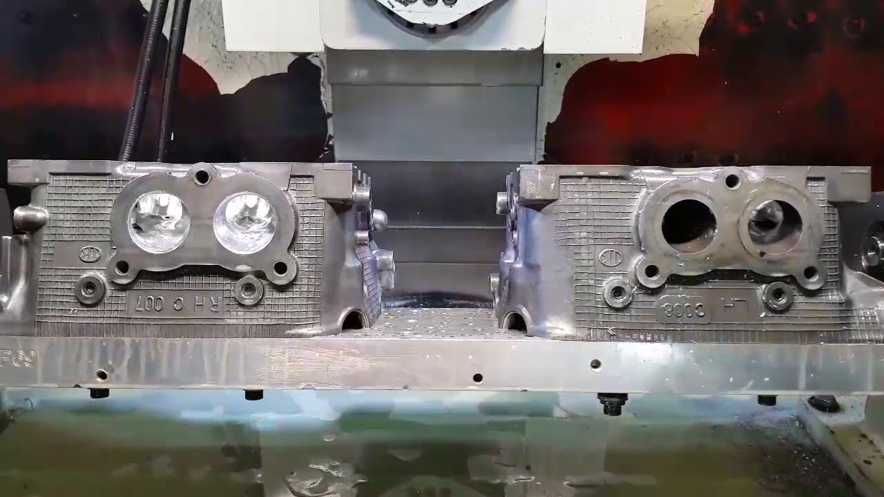 Subaru Impreza Cylinder Heads full porting with Rottler P69