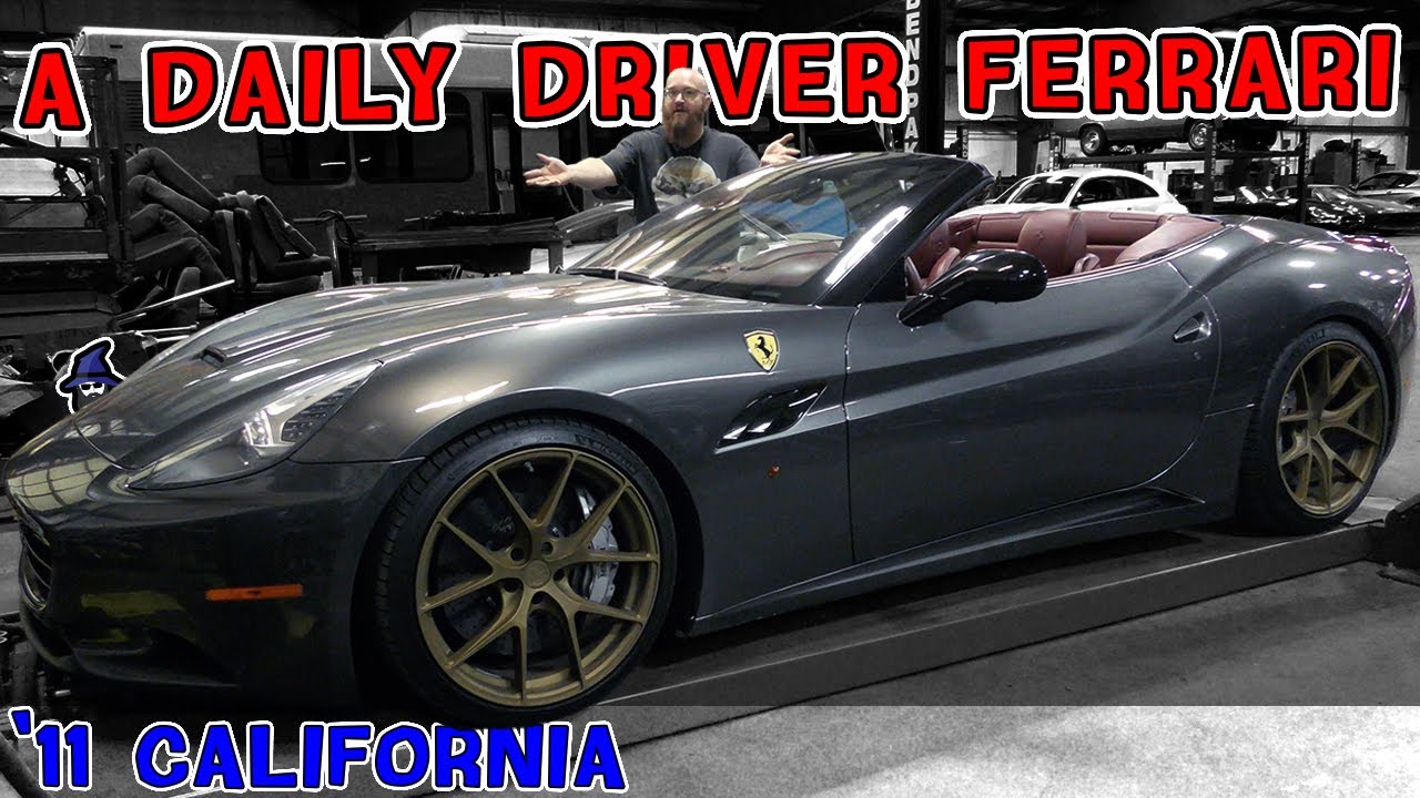 '11 Ferrari California to be a daily driver. CAR WIZARD checks customer's new buy! Is it road ready?