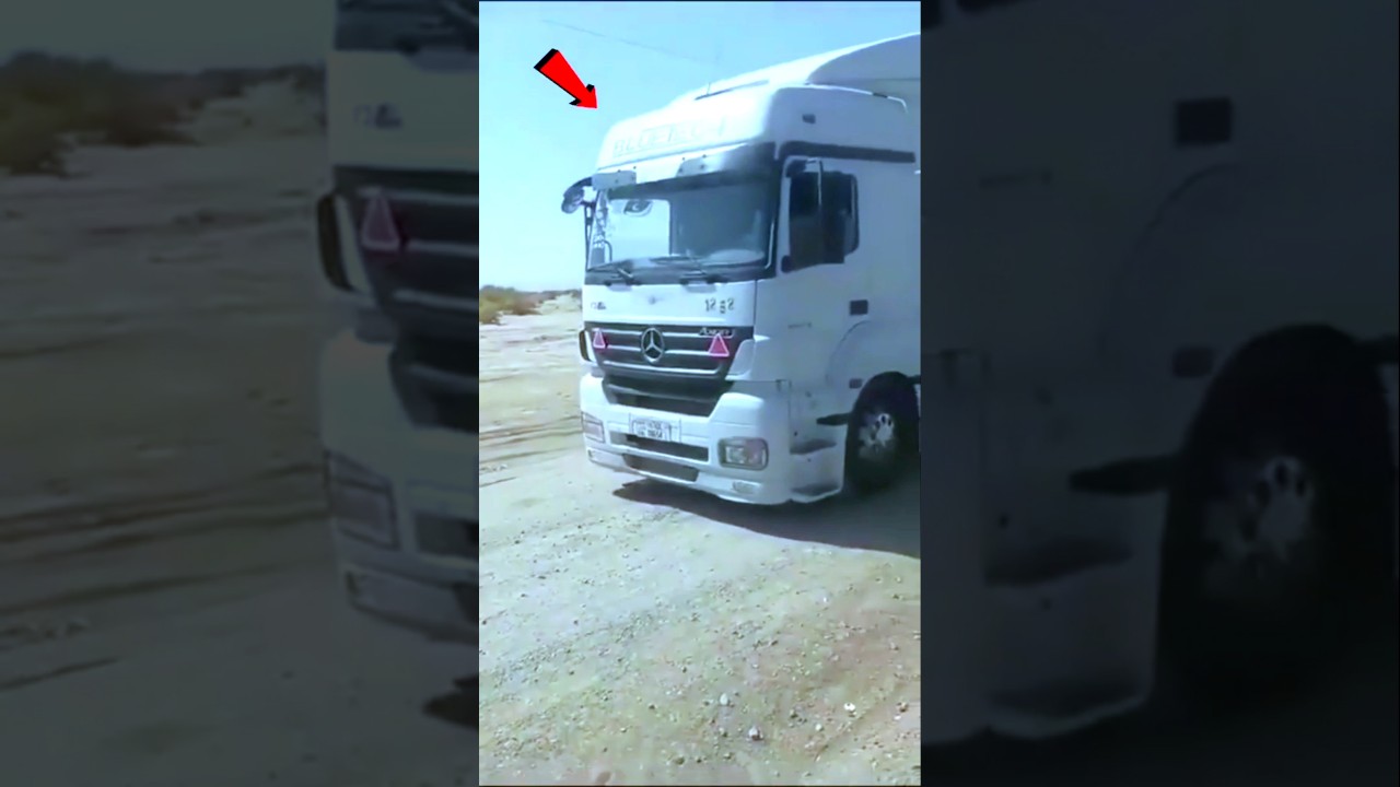 6.3 Earthquake Truck Jump! 😱🚚#Earthquake #shorts #funny #comedy