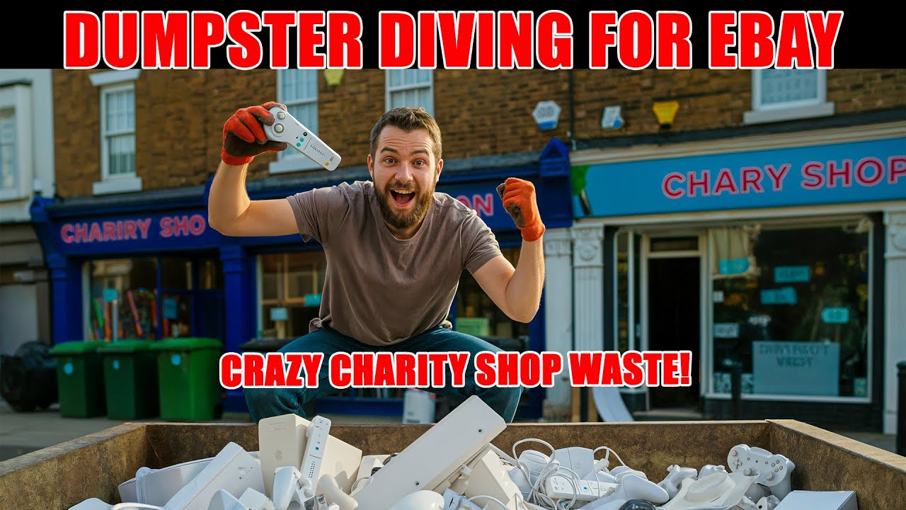 😲 I FOUND PERFECT EBAY STOCK IN CHARITY SHOP DUMPSTERS😲